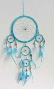 Dreamcatcher Turquoise - 16 cm