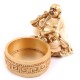 Porte-Bougies bouddha rieur