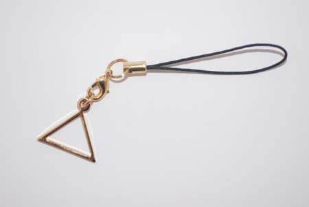 Pendentif  maçonnique - Triangle - Or vif