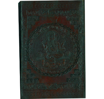Carnet cuir Ganesh Moyen