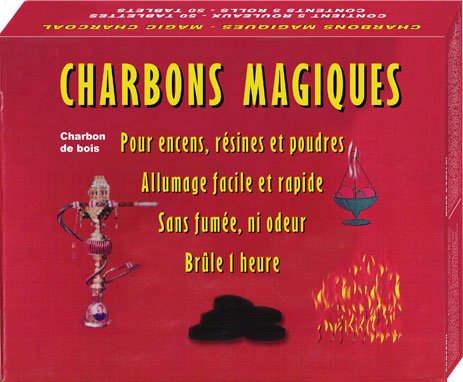 Charbons magiques (bo�te de 50)