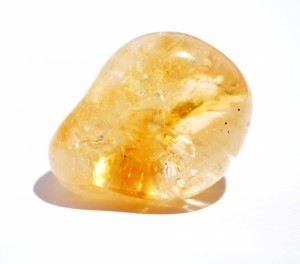 Citrine - pierre brute 160g, Brésil