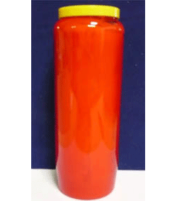 Bougies de Neuvaine rouge
