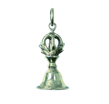 Pendentif cloche argent