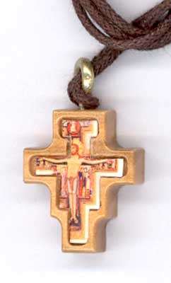 Pendentif croix de Saint François