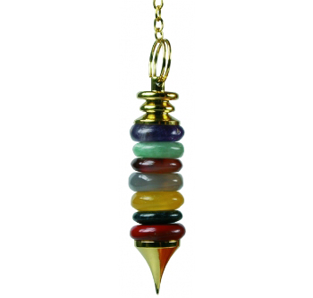 Pendule artisanal 7 Chakras