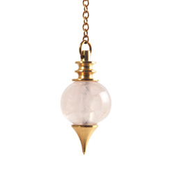 Pendule Séphoroton Quartz Rose