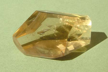Citrine - pierre brute 160g, Br�sil